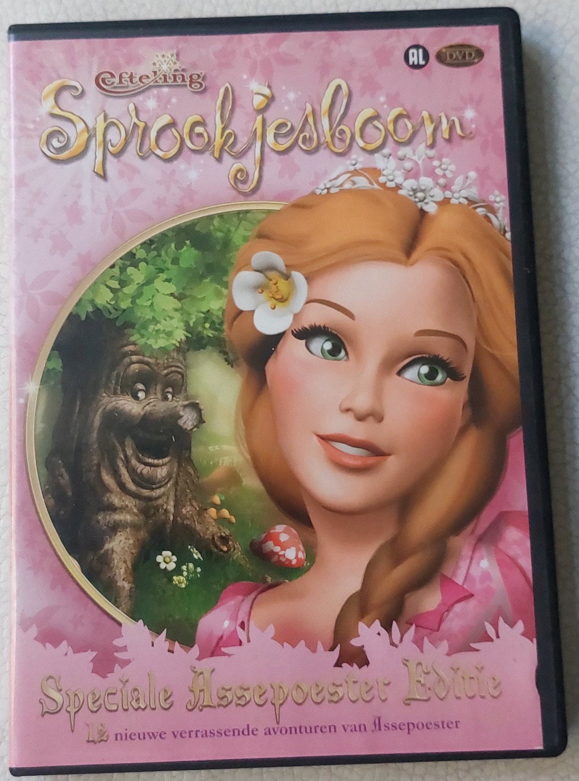 Efteling Sprookjesboom: Speciale Assepoester Editie DVD, Alle leeftijden, Tv-serie, Sprookjes, Gebruikt