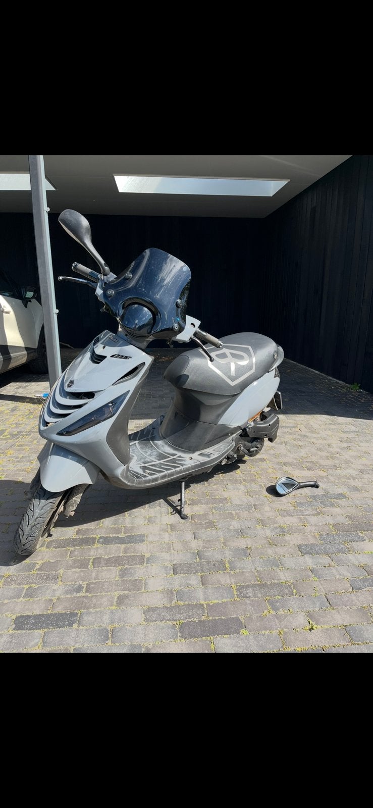 Piaggio zip 50cc nardo grey, Ophalen, Gebruikt, Zip, Benzine