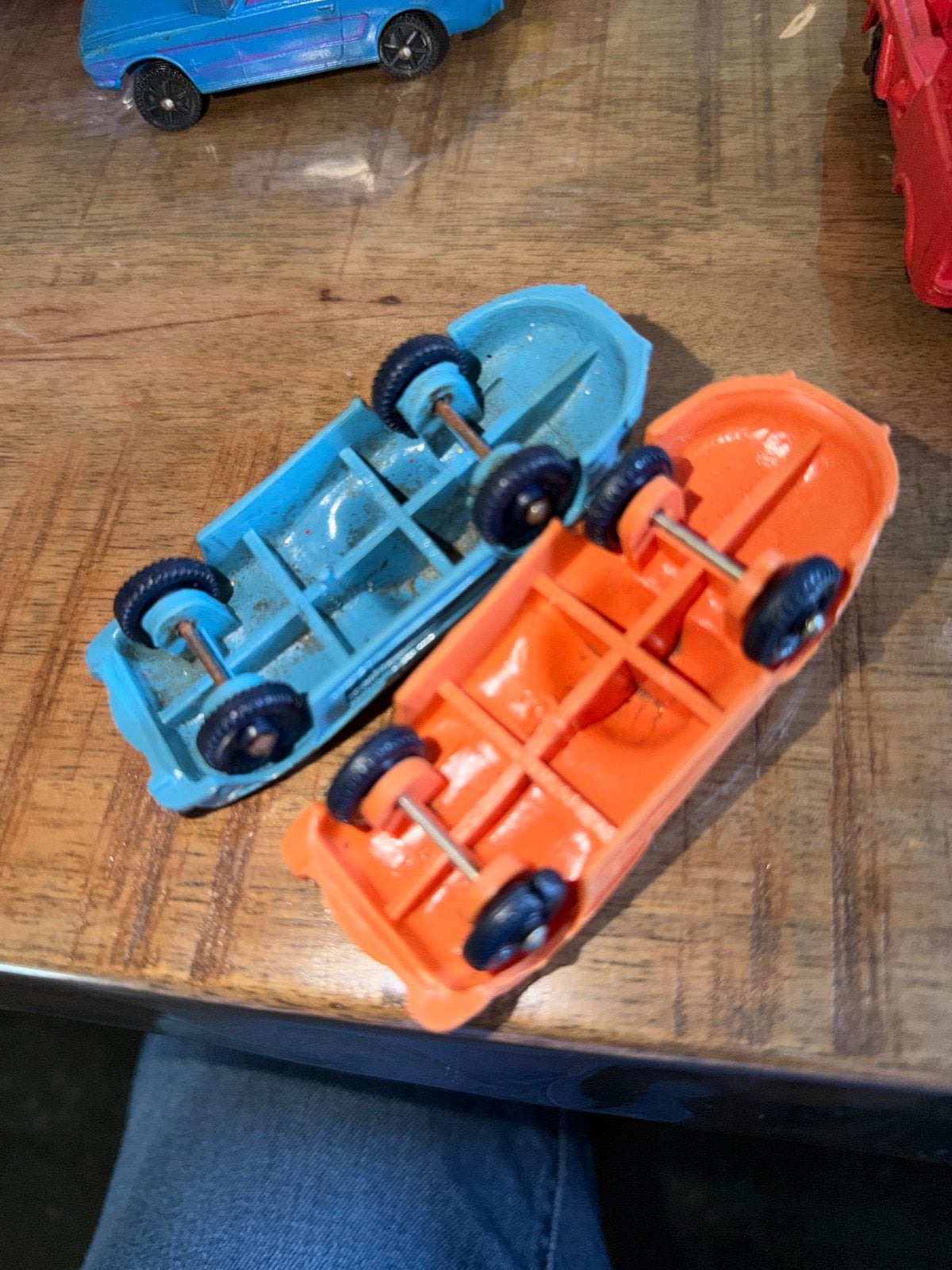 Twee Tomte Laerdal Mercedes 300SL uit grote verzameling, Gebruikt, Ophalen of Verzenden, C, Dd