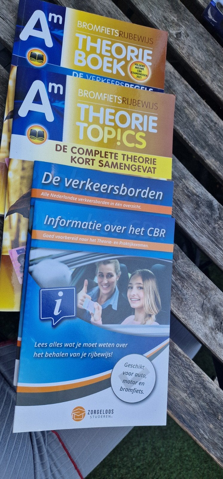 Theorie boeken, Boeken, Auto's | Boeken, Ophalen, Zo goed als nieuw, Algemeen