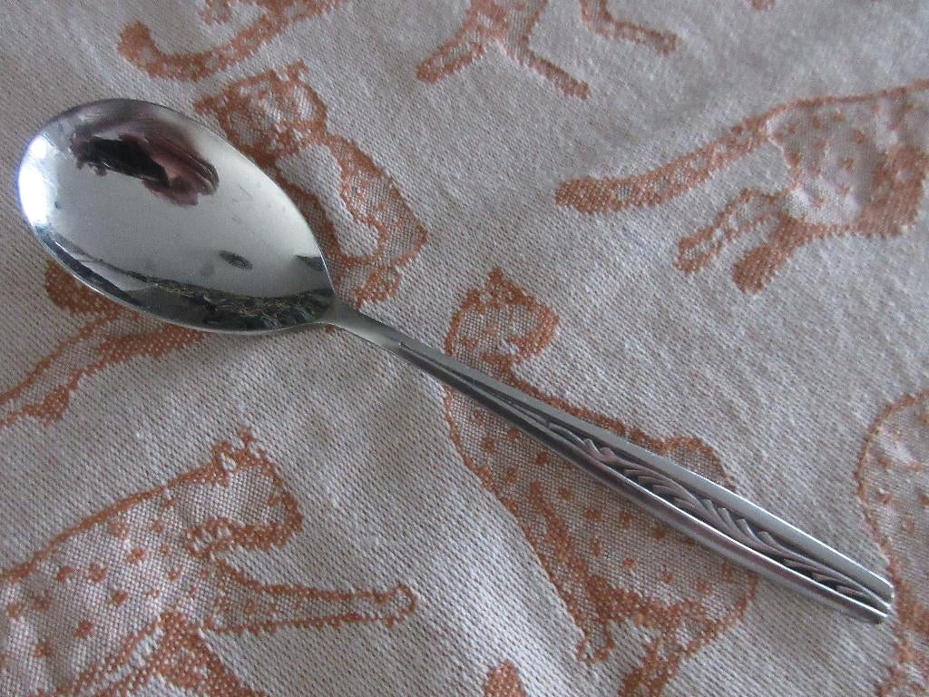 Gero Zilmeta 521 Takje Jam/Compotelepel, Ophalen of Verzenden, Gebruikt, Rvs of Chroom, Vaatwasserbestendig