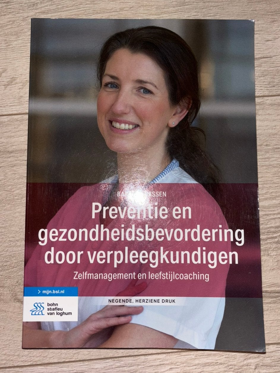 Verpleegkunde boek: preventie en gezondheidsbevordering, Ophalen of Verzenden, Zo goed als nieuw, Barbara Sassen