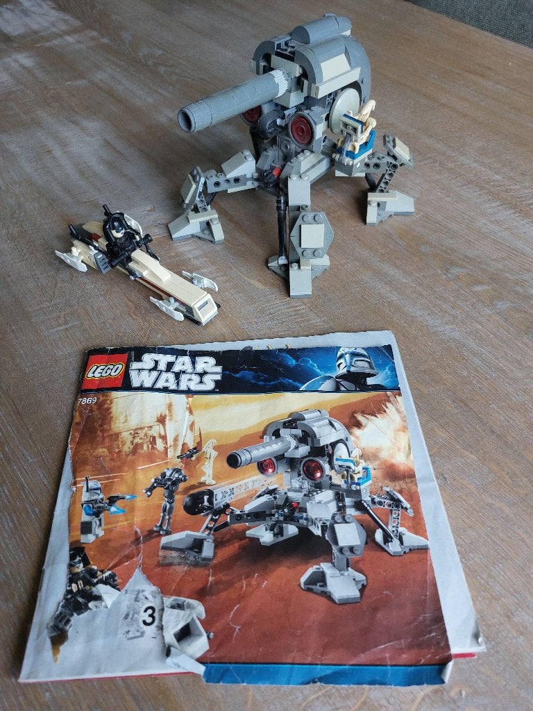 LEGO Star Wars 7869 Battle for Geonosis, Gebruikt, Star Wars, Lego, Ophalen of Verzenden