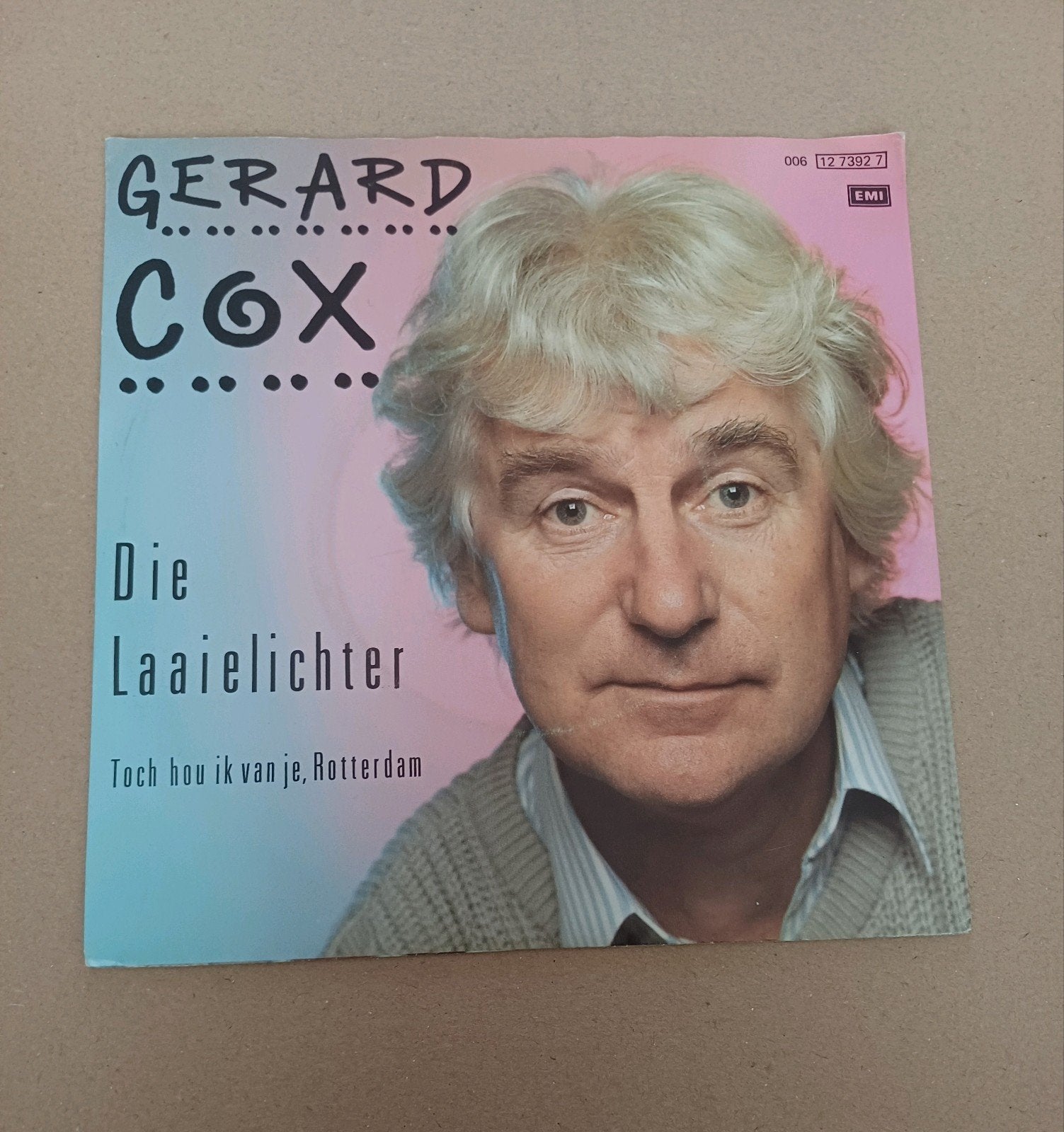 Gerard Cox  - Die Laaielichter, Cd's en Dvd's, Vinyl Singles, Gebruikt, Nederlandstalig, Beschermende buitenhoes, Ophalen of Verzenden