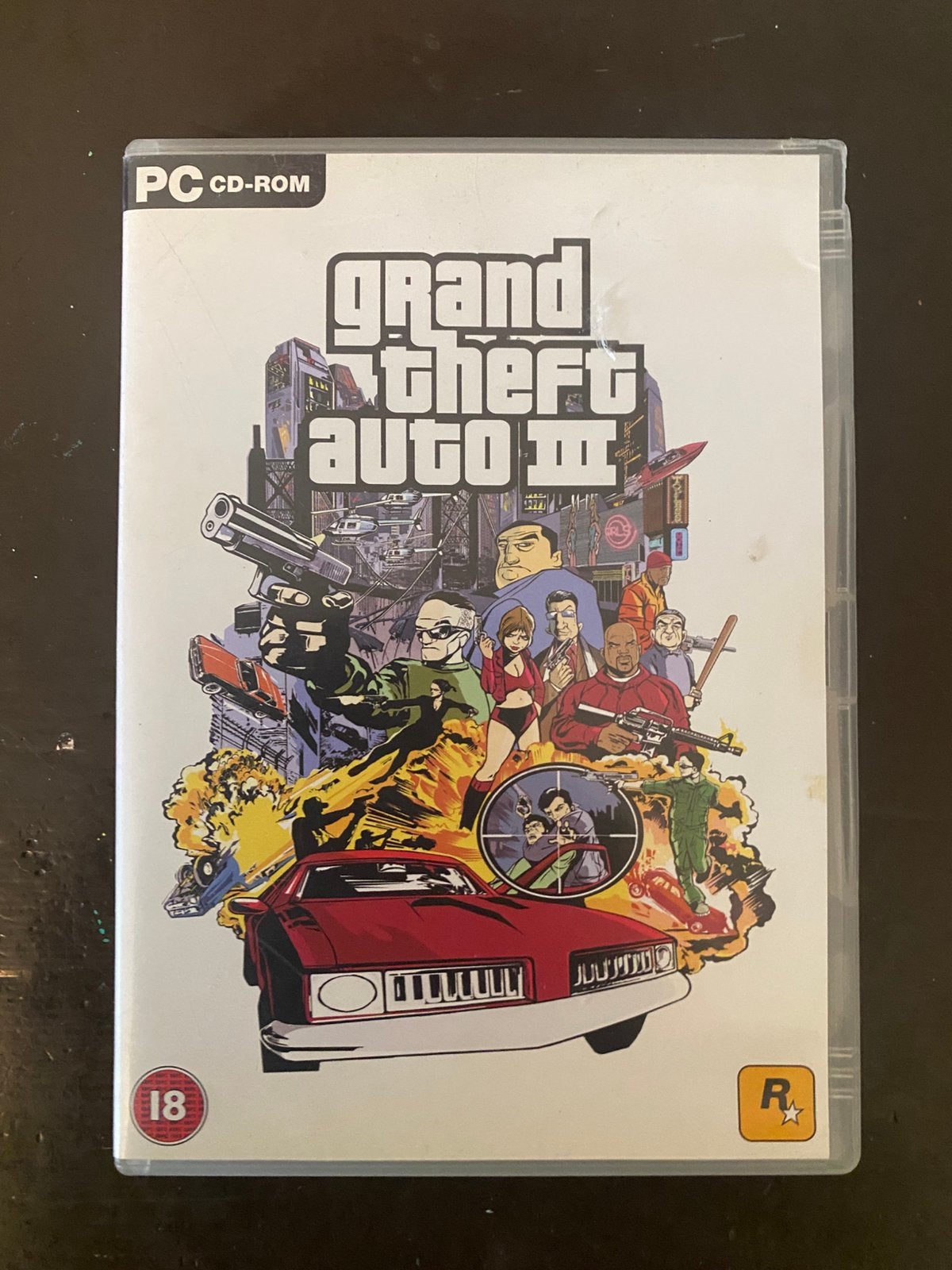 PC Game: Grand Theft Auto 3 - GTA III (Met poster), Avontuur en Actie, Vanaf 18 jaar, 1 speler, Ophalen of Verzenden