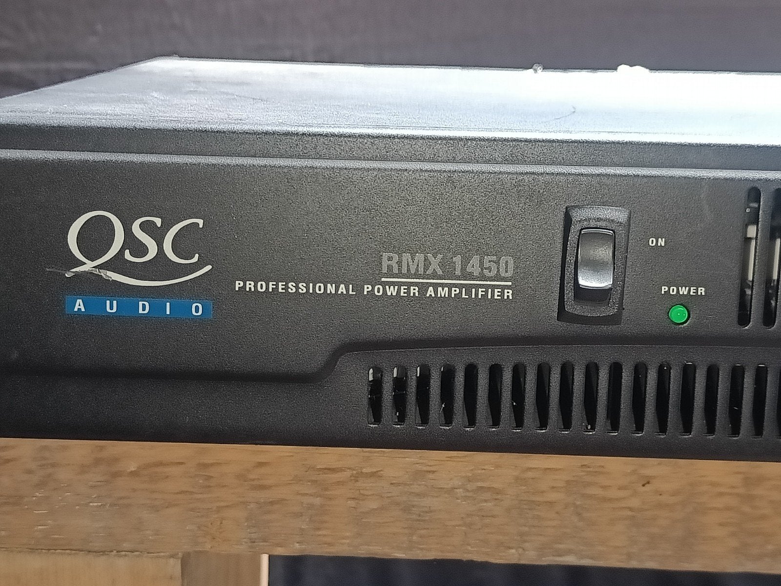 QSC Audio RMX 1450 versterker, Ophalen of Verzenden, 120 watt of meer, Overige merken