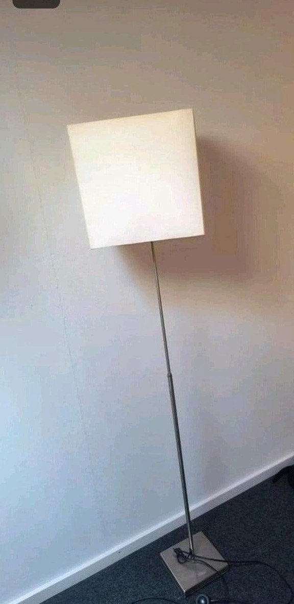 Uitschuifbare vloerlamp Jan des Bouvrie, Huis en Inrichting, Lampen | Vloerlampen, Ophalen, Modern design, Gebruikt, Textiel