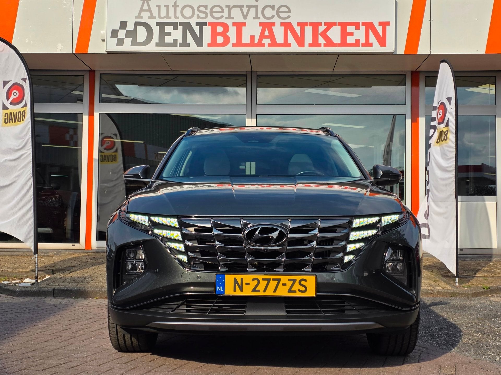 Hyundai Tucson 1.6 T-GDI HEV Premium Sky Automaat BJ.2022 /, Auto's, Dealer onderhouden, Gebruikt, Euro 6, 4 cilinders