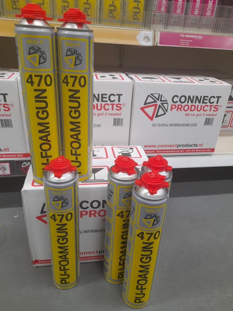Purschuim PU foam gun of hand (*), Niet ingevuld, Nieuw, Niet ingevuld, Niet ingevuld