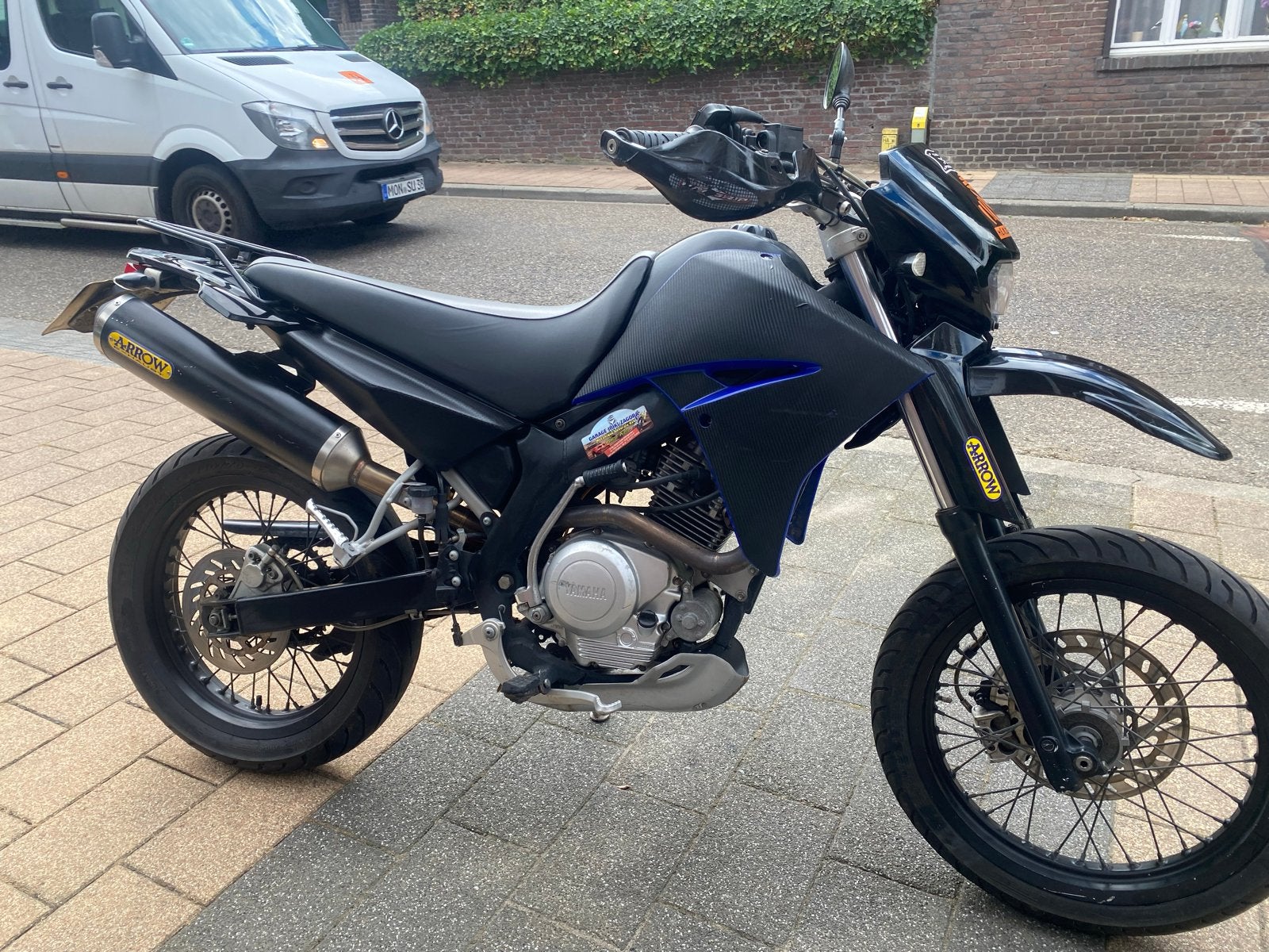 Yamaha XT 125 X Supermoto - 2008, Sportuitlaat, Gebruikt, Particulier, 11 kW of minder