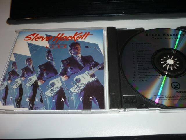 Steve Hackett de cd time lapse, Verzenden, Zo goed als nieuw, Poprock