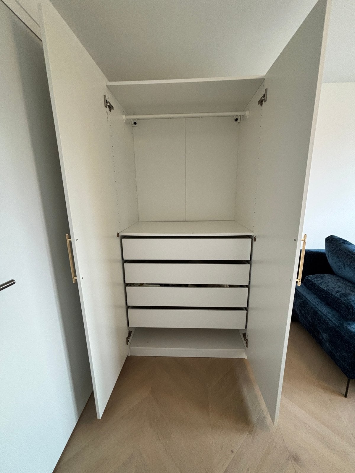 IKEA Pax kledingkast 100x58x201, Huis en Inrichting, Ophalen, 200 cm of meer, 50 tot 100 cm, Zo goed als nieuw