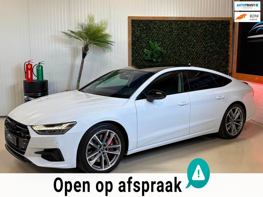 Audi A7 Sportback 55 TFSI quattro S-line|Pano|420PK|Klepsyst, Gebruikt, 2995 cc, 2000 kg, Vierwielaandrijving