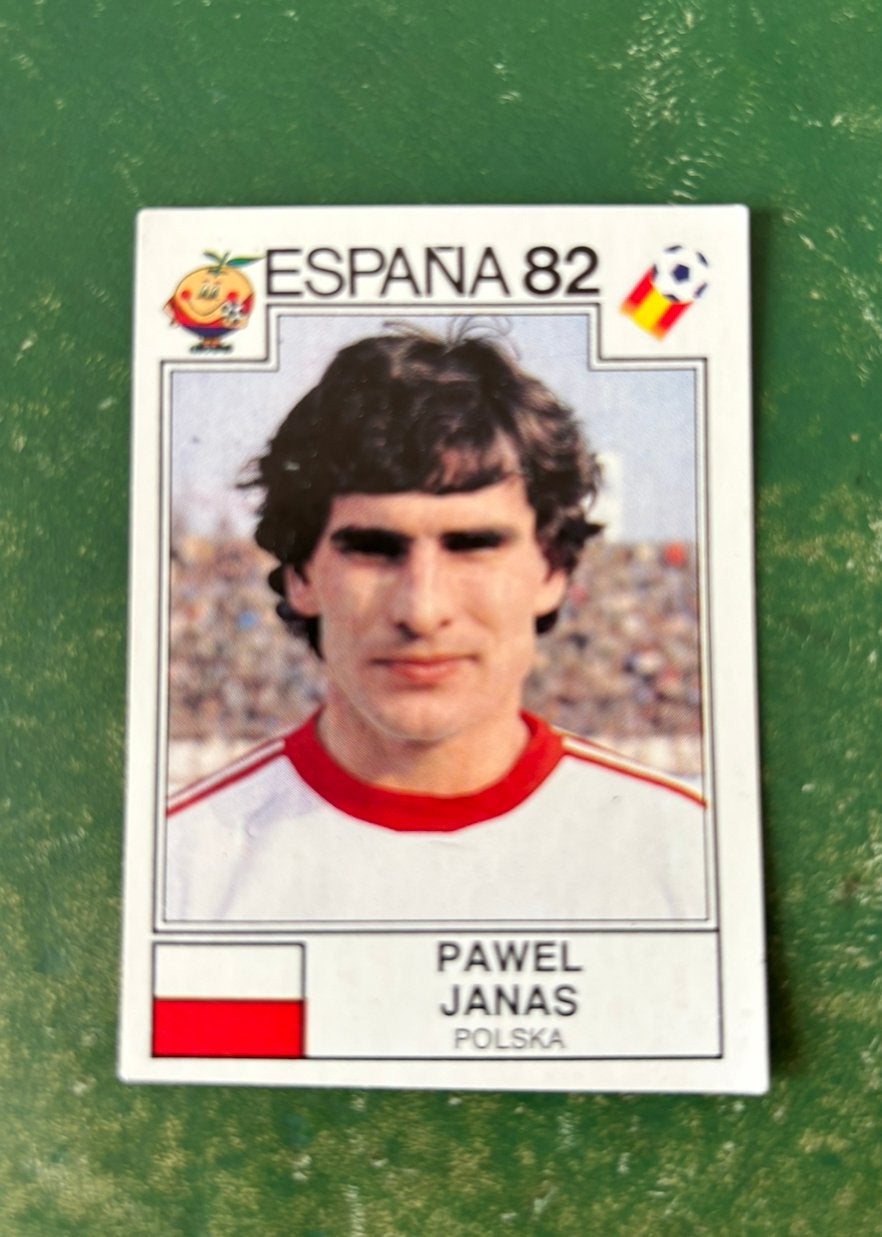 Panini plaatje Pawal Jamas Polen WK 82, Verzamelen, Sportartikelen en Voetbal, Ophalen of Verzenden