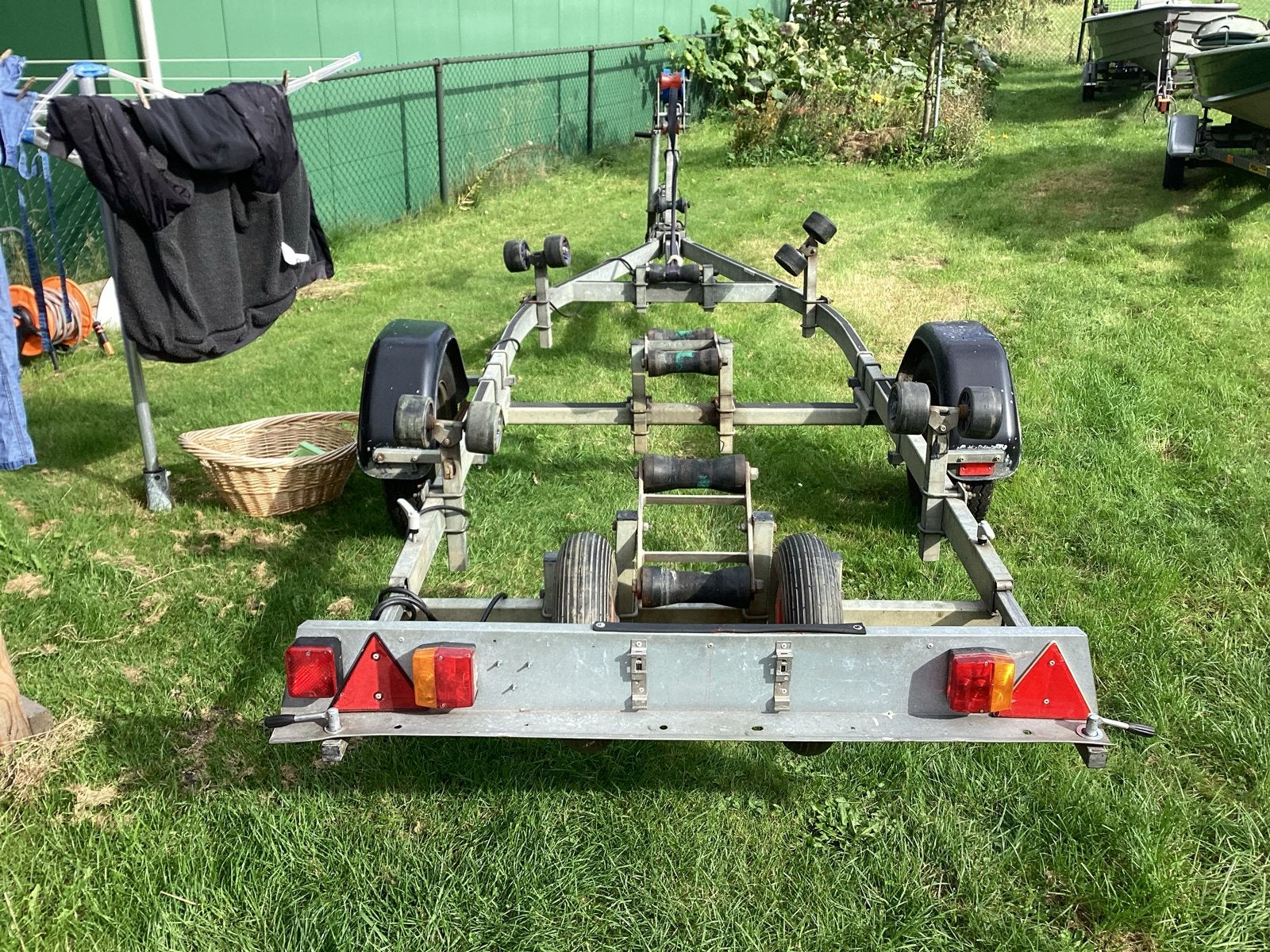 Kalf HAWK 750-5313 kanteltrailer, Ophalen, Minder dan 1500 kg, Gebruikt, Sloepentrailer