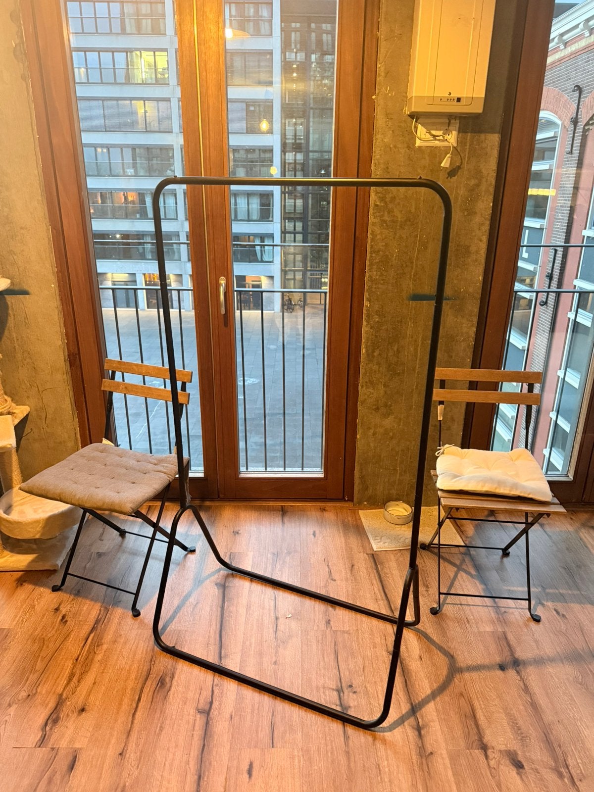 Kledingrek zwart 80x140, Ophalen, Zo goed als nieuw
