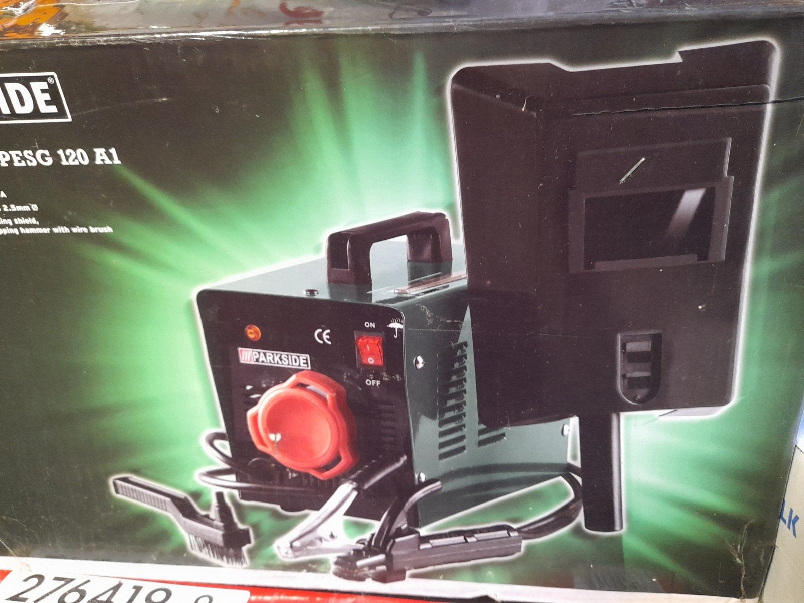 Parkside Lasapparaat PESG 120 A1 voor elektroden lassen, Doe-het-zelf en Verbouw, Gereedschap | Lasapparaten, Ophalen of Verzenden