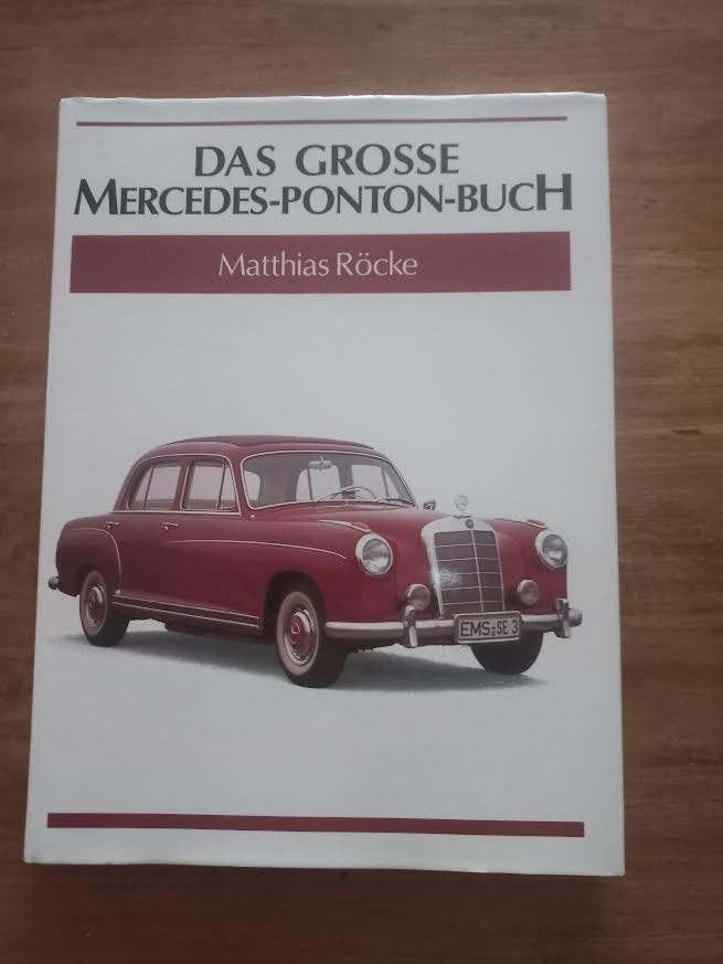 Das grosse Mercedes-Ponton-Buch-Röcke, Matthias., Röcke, Matthias., Zo goed als nieuw, Mercedes, Ophalen of Verzenden