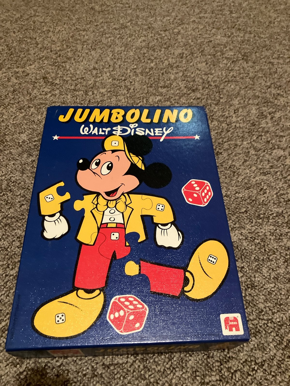 Jumbolino Walt Disney Mickey Mouse Legpuzzel, Ophalen of Verzenden, Gebruikt