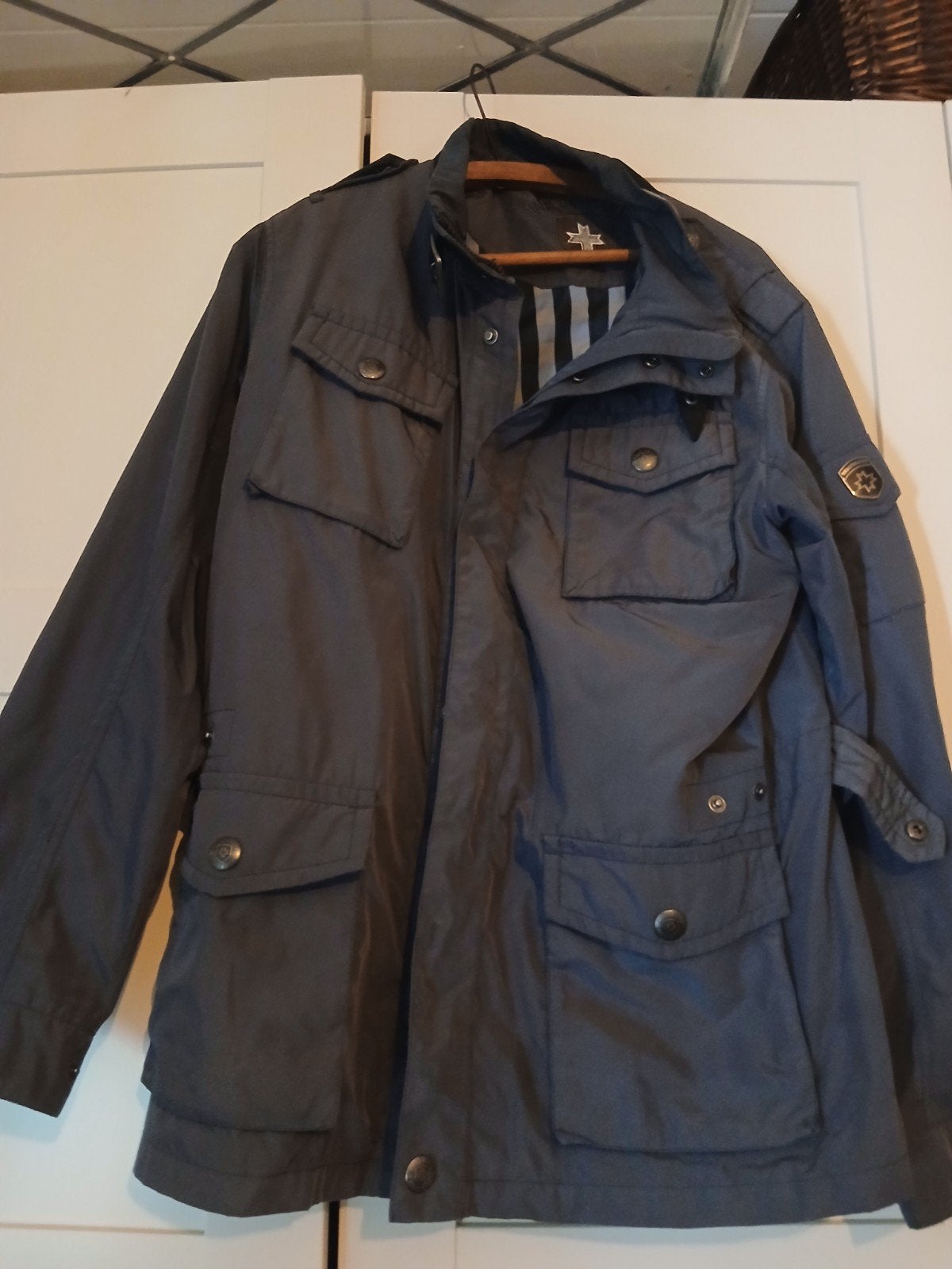 Wellensteyn Heren Zomerjas Maat M met Binnenzakken, Maat 48/50 (M), Wellensteyn, Ophalen of Verzenden, Grijs