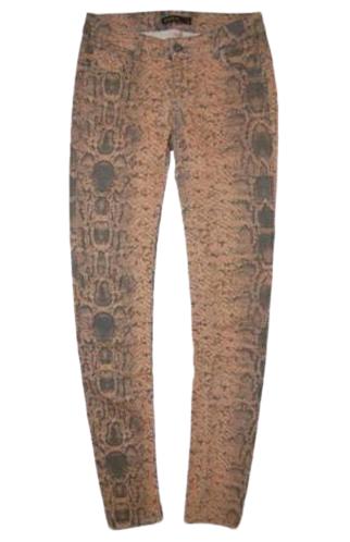Supertrash jeans, Paradise Snake, zalm/roze, Mt. XS, Overige kleuren, Supertrash, Verzenden, Zo goed als nieuw
