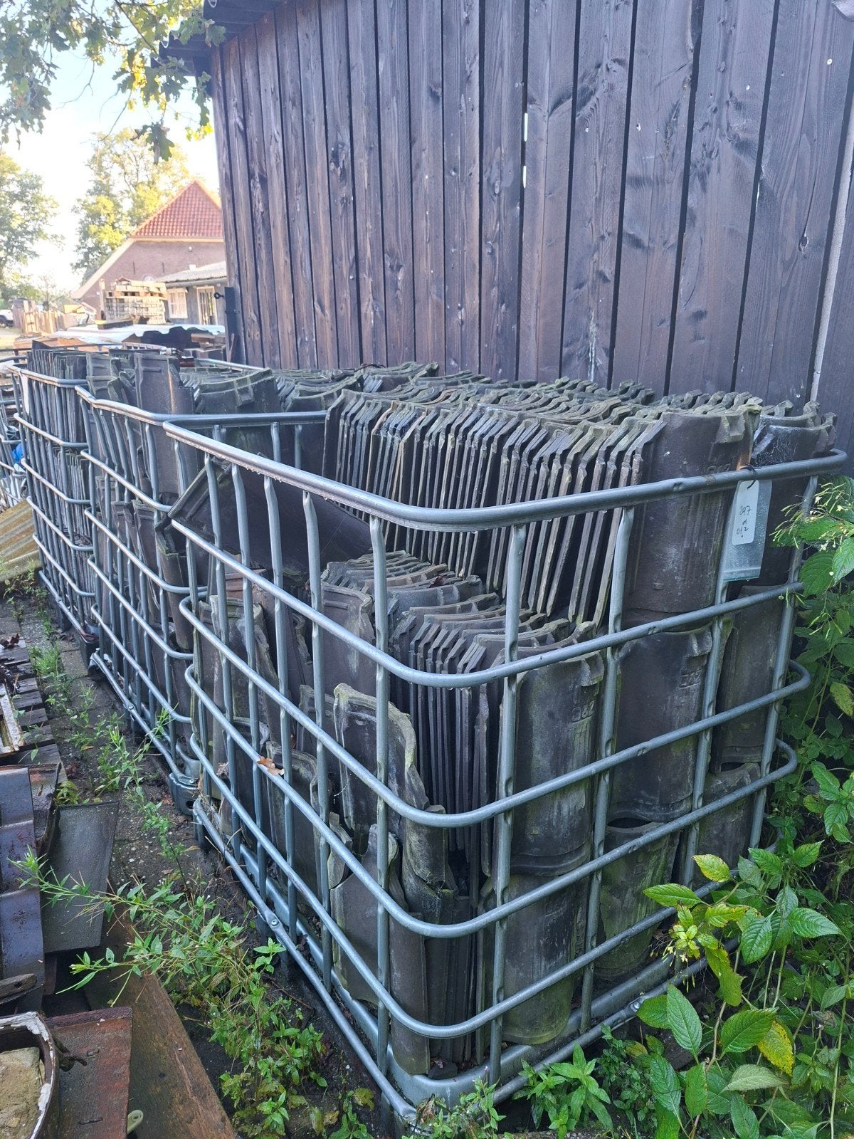 O&Z Dakpannen OVH - 937 stuks, 63 m2 dakoppervlak, Ophalen, Gebruikt, Steen of Klei, 15 m² of meer