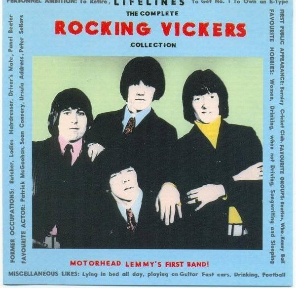 CD Rocking Vickers - Lifelines (Motorhead Lemmy's First Band, Ophalen of Verzenden, Zo goed als nieuw, Poprock