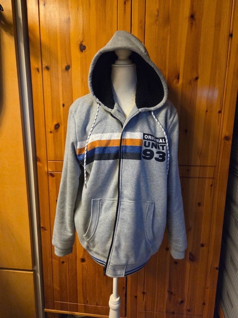 NIEUWE Gevoerde sweatjas/jack maat XXL van Rebound, Nieuw, Ophalen of Verzenden, Jas of Mantel, Rebound