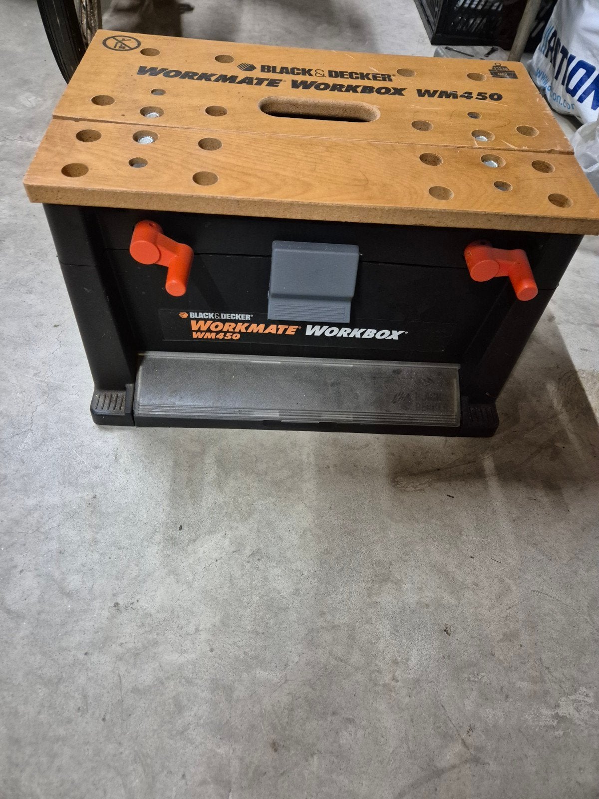 Black en decker workmate workbox wm 450, Ophalen