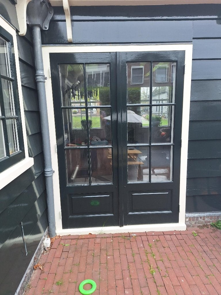 Boeren openslaande deuren, Ophalen, Gebruikt, 120 cm of meer, Buitendeur