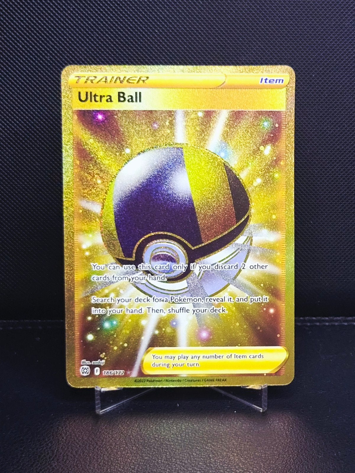 Ultra Ball 186/172 Brilliant Stars NM, Ophalen of Verzenden, Zo goed als nieuw