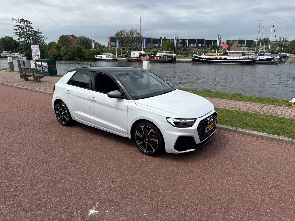 Audi A1 Sportback 40 TFSI S Line Pro Line S, Auto's, Audi, Euro 6, 4 cilinders, 1984 cc, Wit