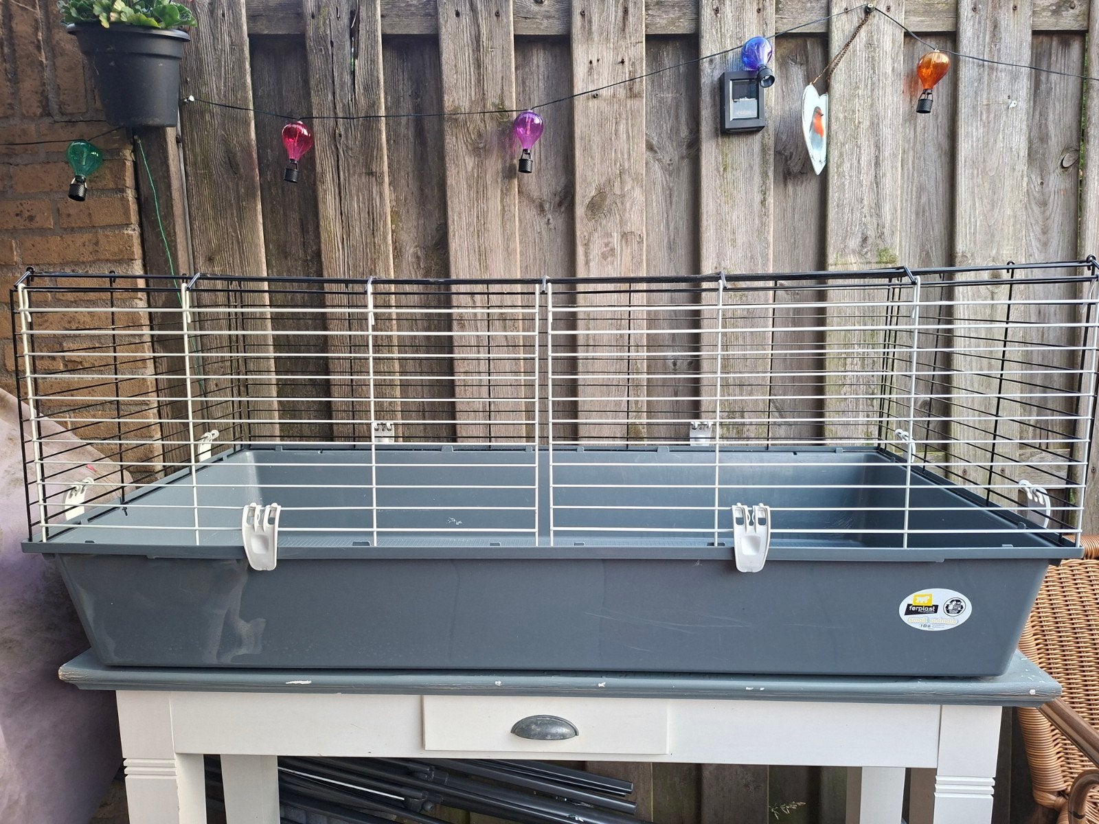 Konijnenkooi 1.20, Dieren en Toebehoren, Knaagdieren en Konijnen | Hokken en Kooien, Ophalen, 110 cm of meer, Kooi, Konijn