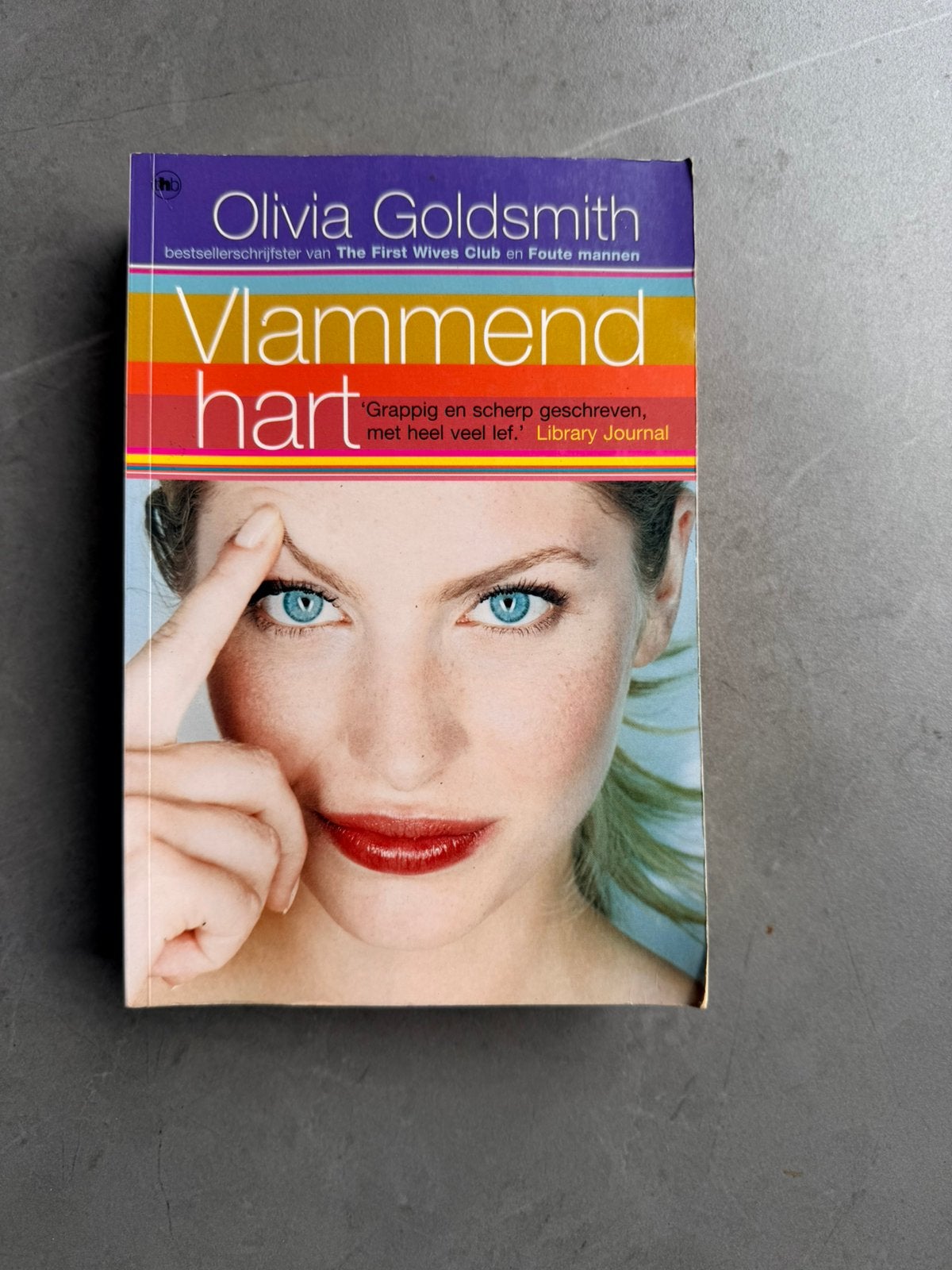 Olivia Goldsmith- Vlammend hart, Ophalen of Verzenden, Gelezen