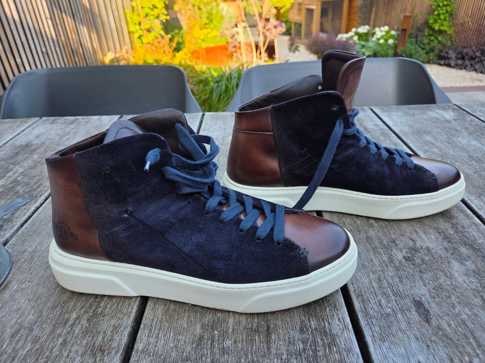 Handmade GioRgio herenschoenen maat 44, Ophalen of Verzenden, Zo goed als nieuw, Bruin