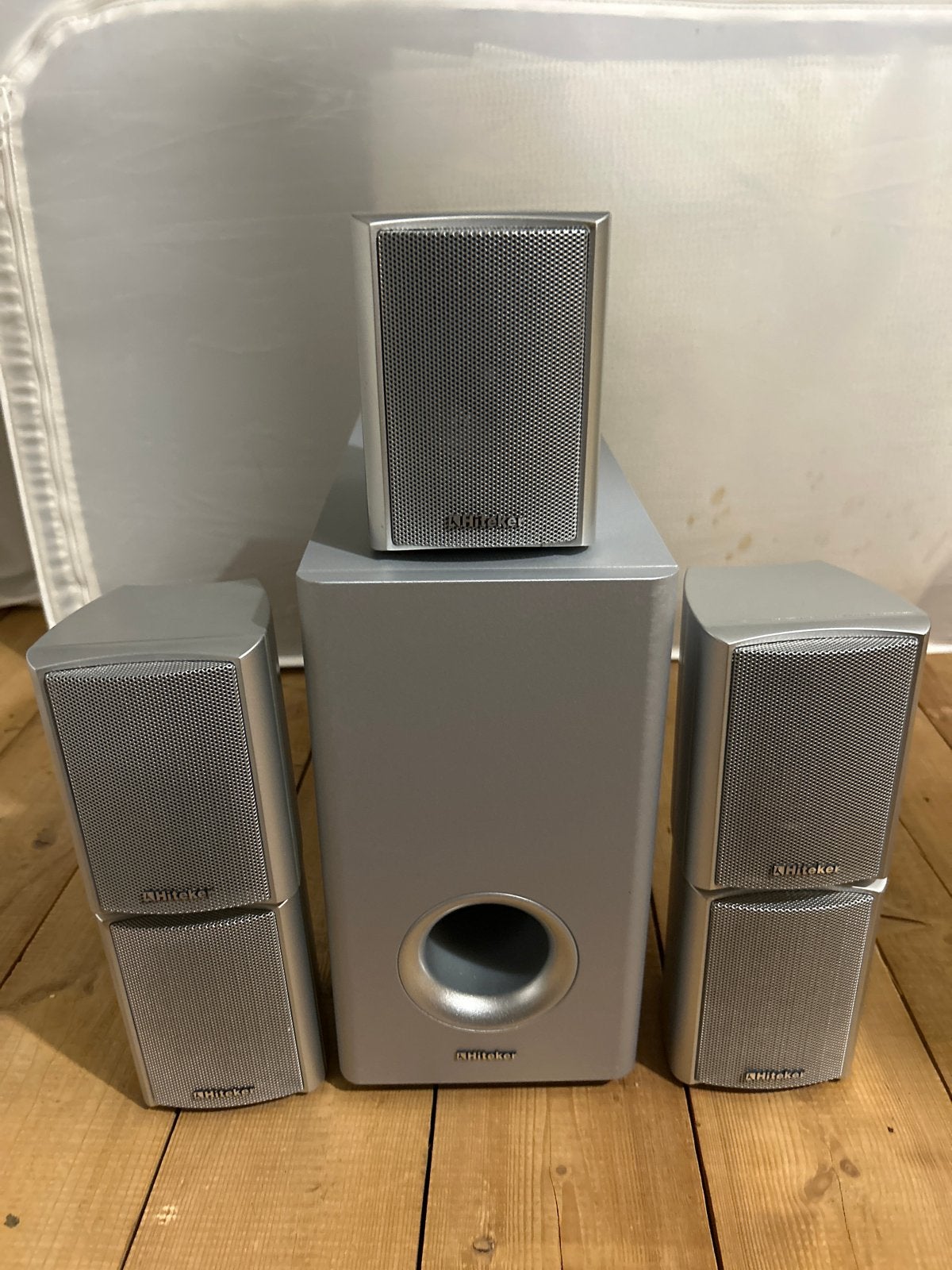 Hiteker 5.1 Surround Sound Systeem met Subwoofer, Gebruikt, Surroundset, Geschikt voor surround/home cinema, Minder dan 60 watt