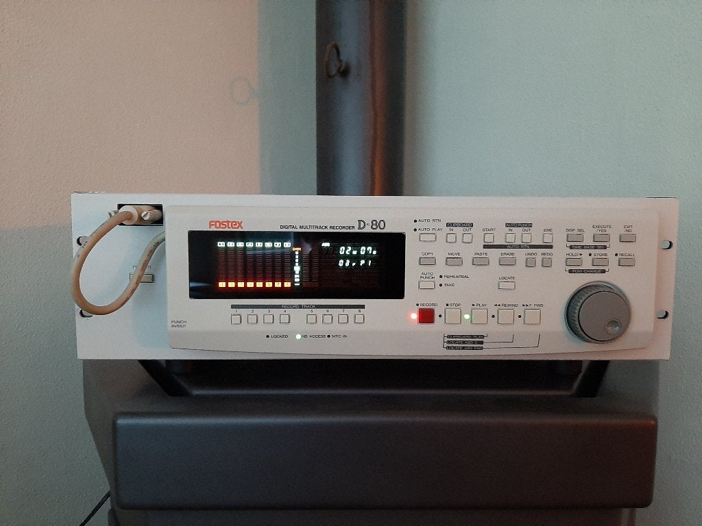 Fostex D80 recorder, Ophalen, Gebruikt, Audio