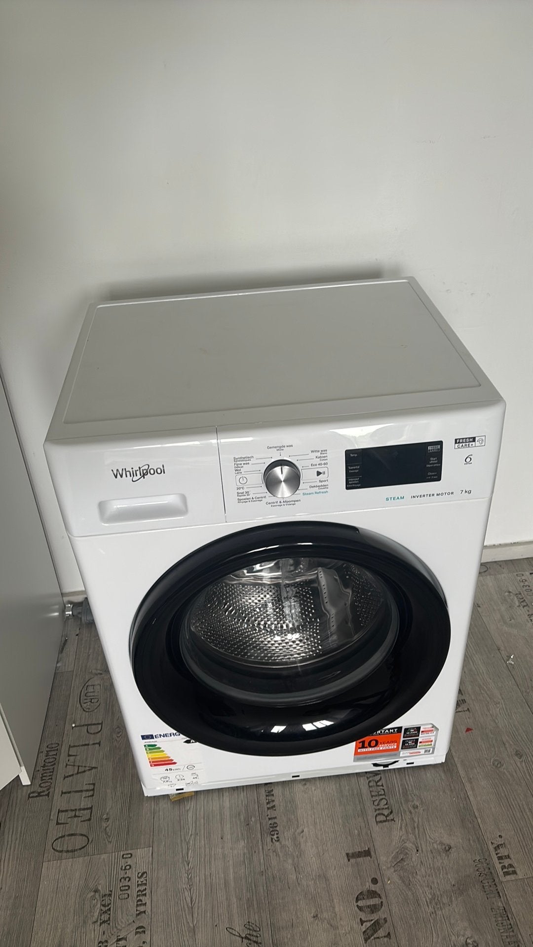 Wasmachine in perfecte staat, Ophalen, Zo goed als nieuw, Minder dan 85 cm