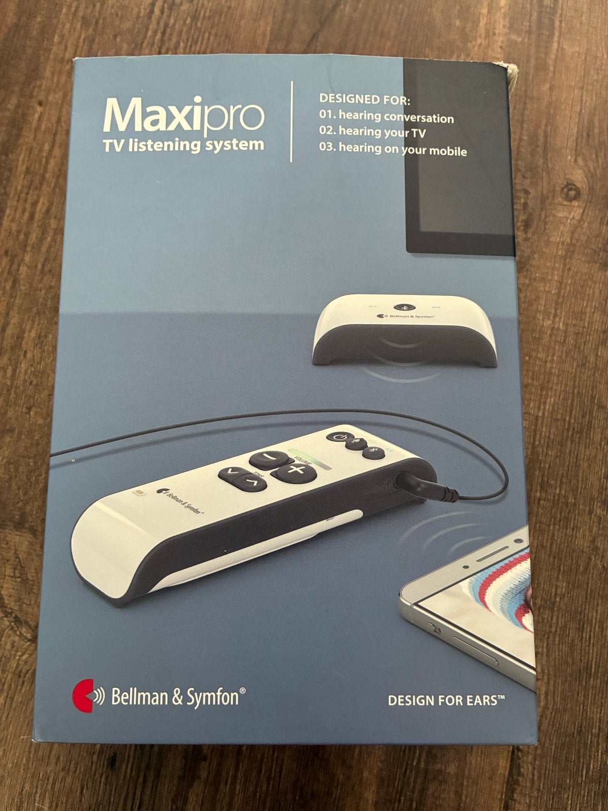 Bellman & Symfon MaxiPro TV luister systeem, Ophalen of Verzenden, Zo goed als nieuw