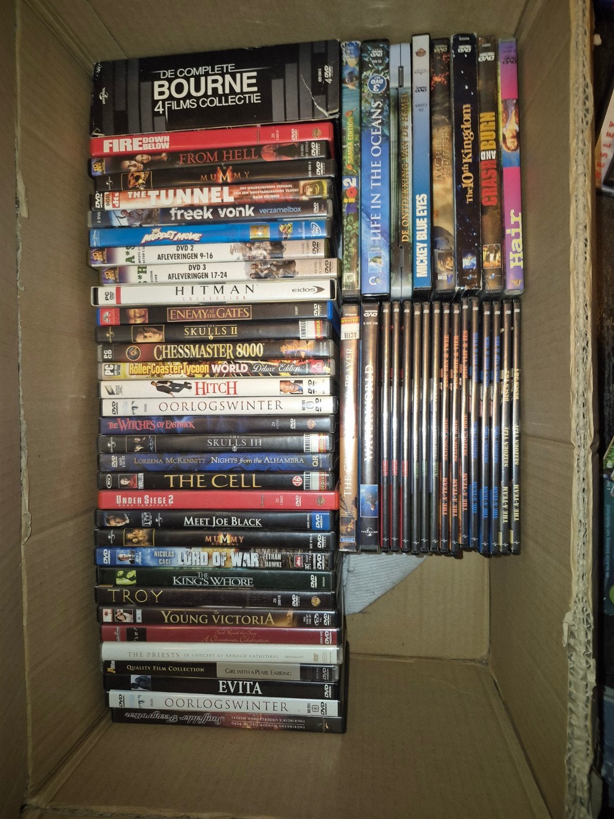 partij dvd's oa boxsets, Alle leeftijden, Engels, Ophalen of Verzenden, Bonusmateriaal