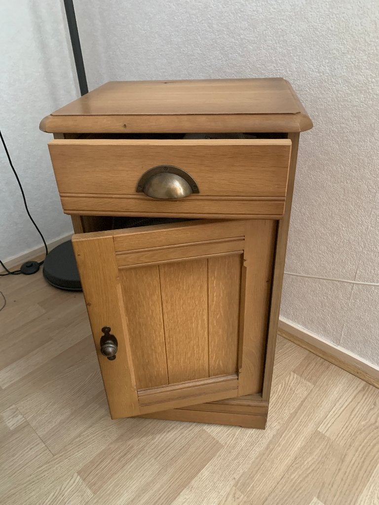 Nachtkastje, Ophalen, Minder dan 45 cm, 55 tot 70 cm, Zo goed als nieuw