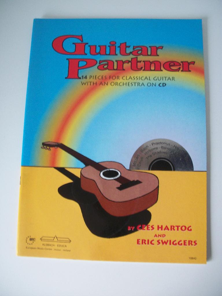 Guitar Partner met CD - Cees Hartog - Gitaar - Nieuw , Gitaar, Les of Cursus, Nieuw, Ophalen of Verzenden