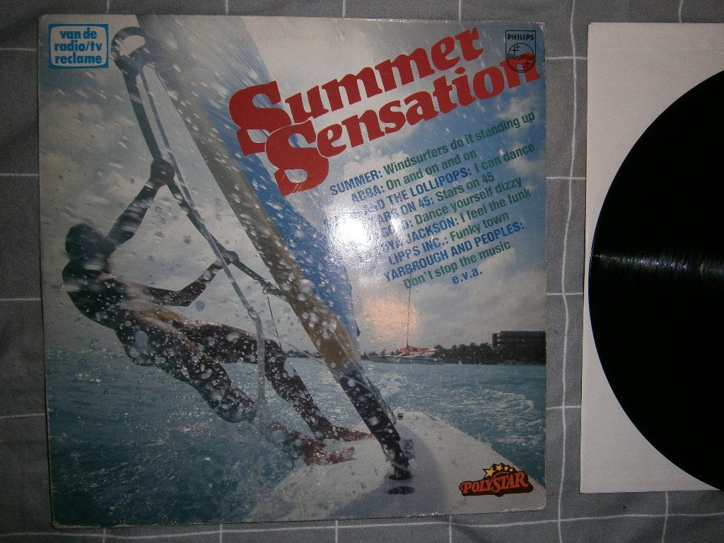 Summer Sensation. 1981, verzamel LP. Pop, Funk, Soul, Disco, Ophalen, LP, Gebruikt, Inclusief binnenhoes