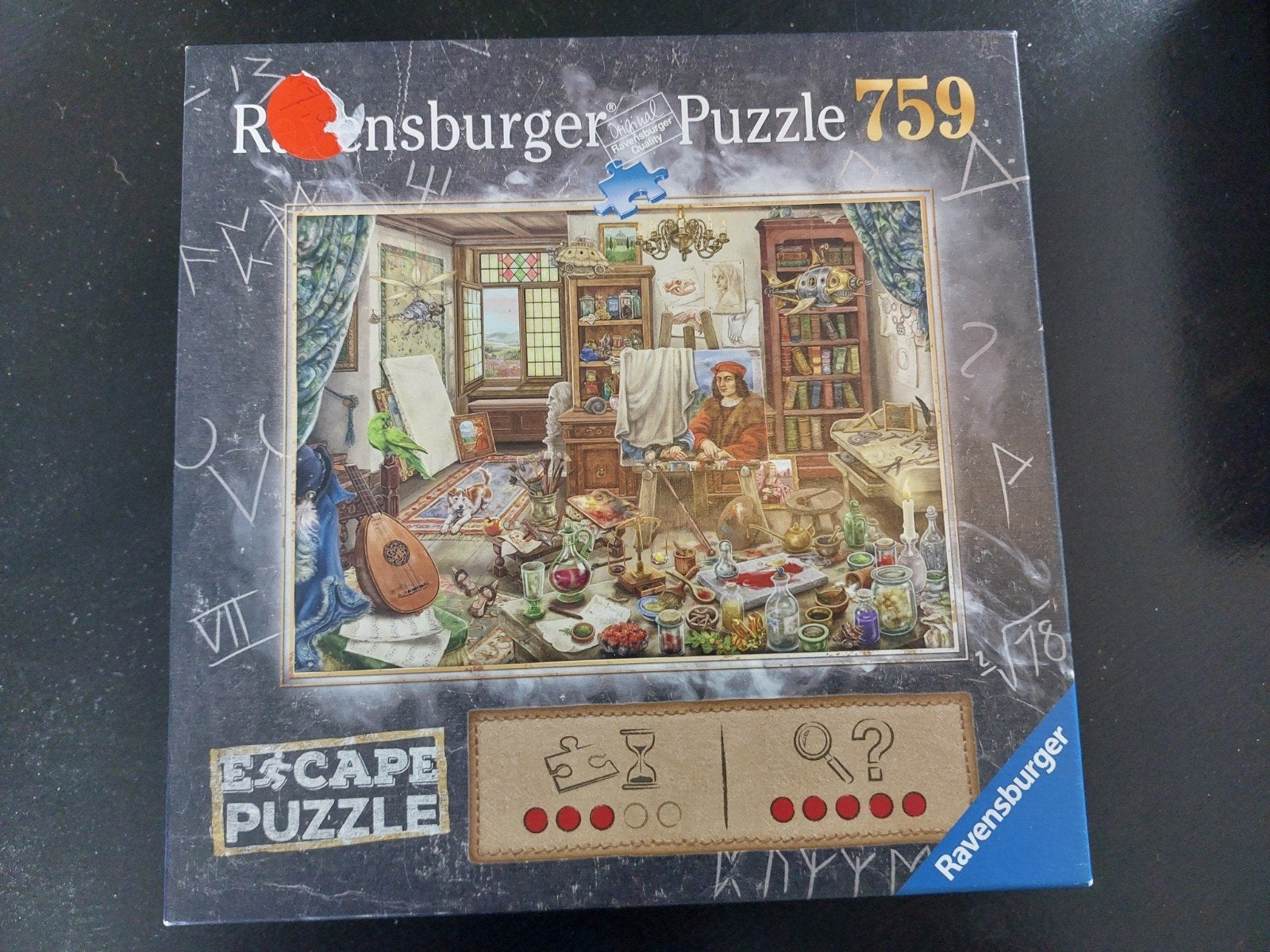 Ravensburger Escape Puzzle 759 stukjes, Hobby en Vrije tijd, Denksport en Puzzels, Ophalen of Verzenden, 500 t/m 1500 stukjes