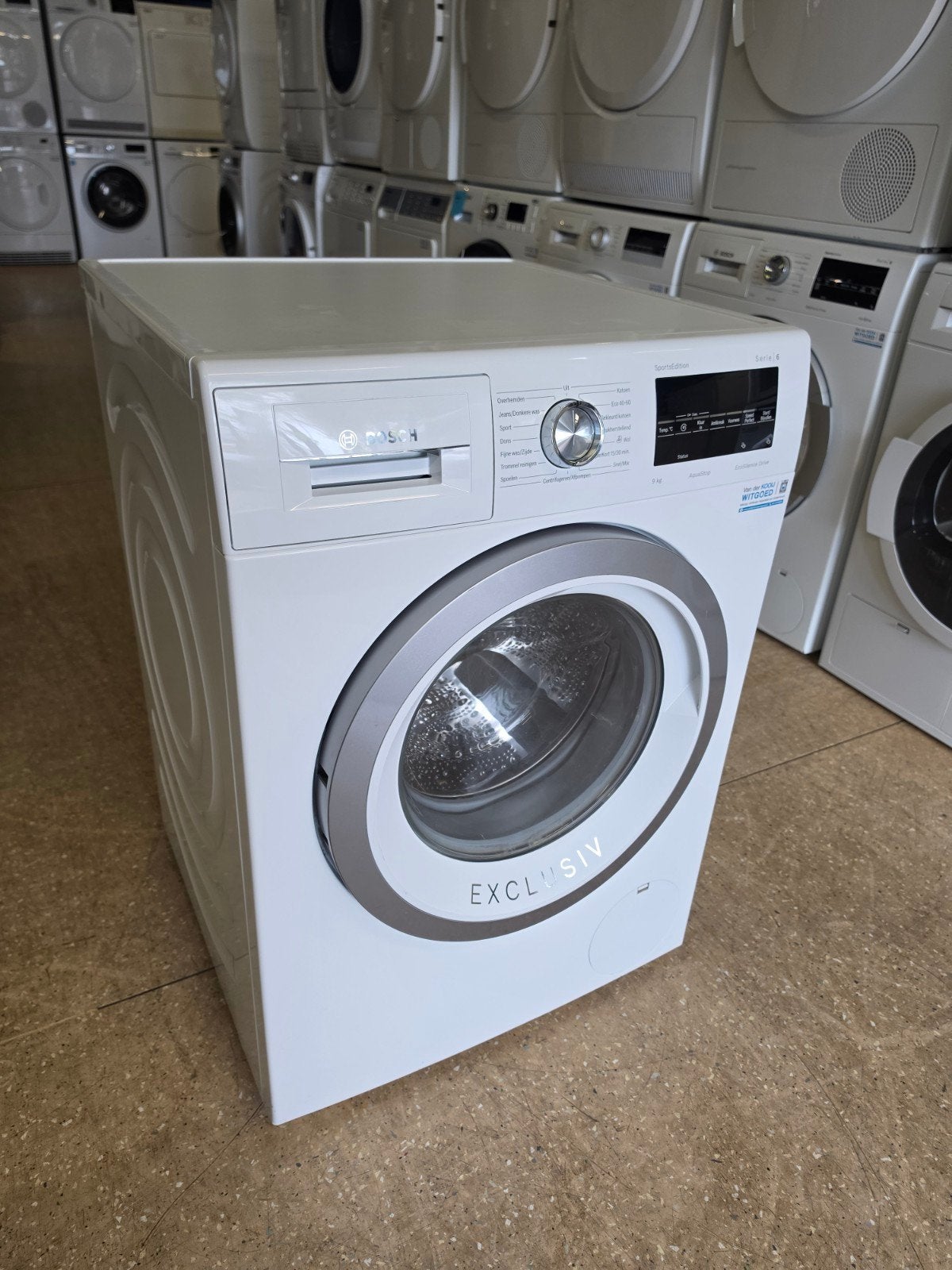 Bosch Serie 6 wasmachine | 9 kilo | A+++ | Gratis thuis 🚚✅️, Witgoed en Apparatuur, Bosch, Jirnsum, 1200 tot 1600 toeren, 8 tot 10 kg