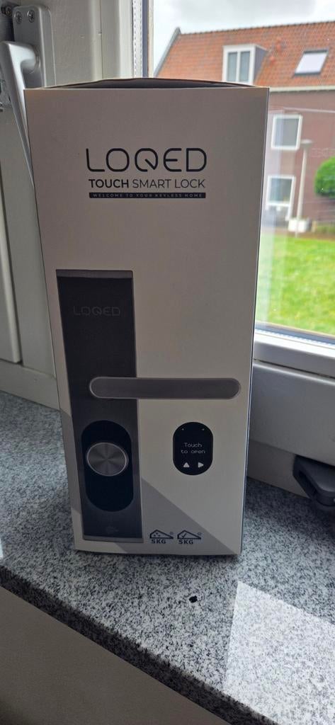 Loqed Smart Lock - Touch Smart Lock voor een slim huis, Doe-het-zelf en Verbouw, Hang- en Sluitwerk, Ophalen, Gebruikt, Overige materialen