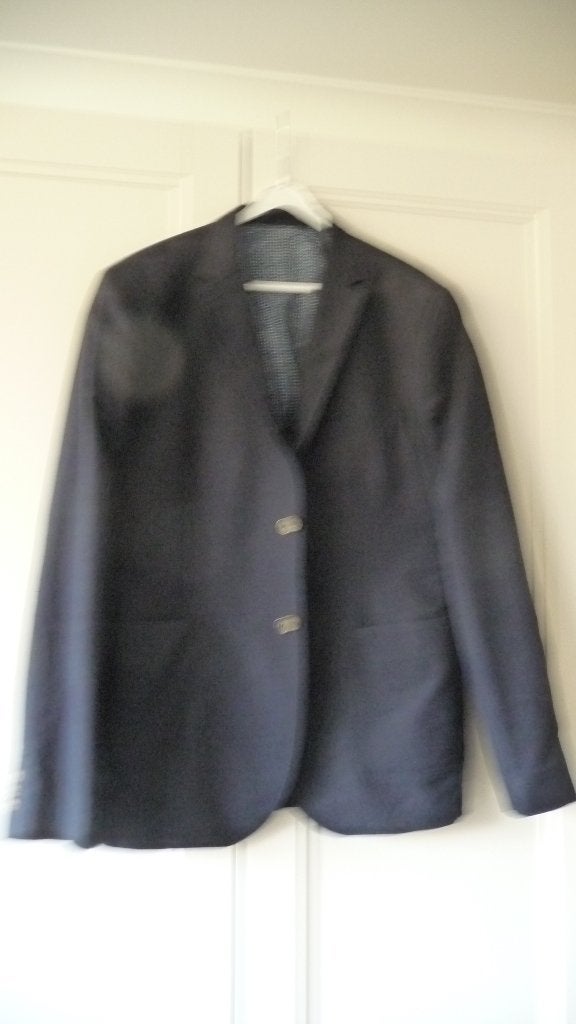 Colbert H&M Slim Fit - 50-52, Maat 52/54 (L), Blauw, Ophalen of Verzenden, Zo goed als nieuw