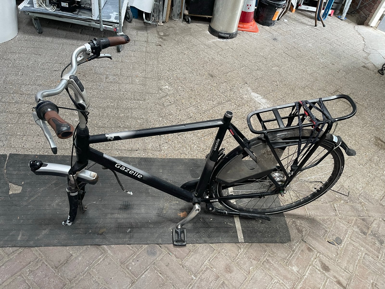 Gazelle Panasonic E-bike onderdelen - Voorvork & Frame, Fietsen en Brommers, Ophalen of Verzenden, Gebruikt, Elektrische fiets
