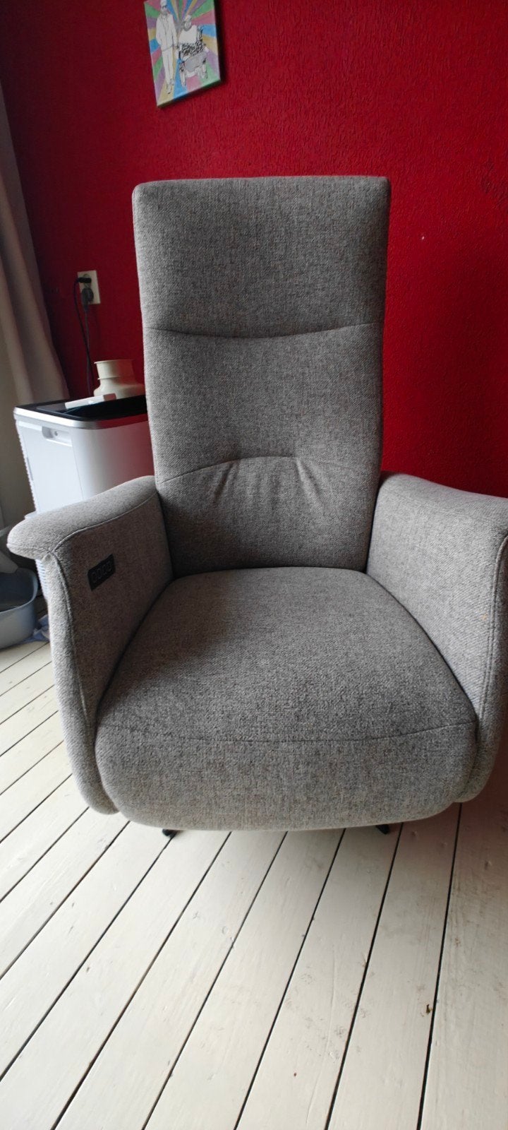 Sta-op relaxfauteuil met elektrische verstelling, Ophalen, Gebruikt, Modern, Comfort, Metaal