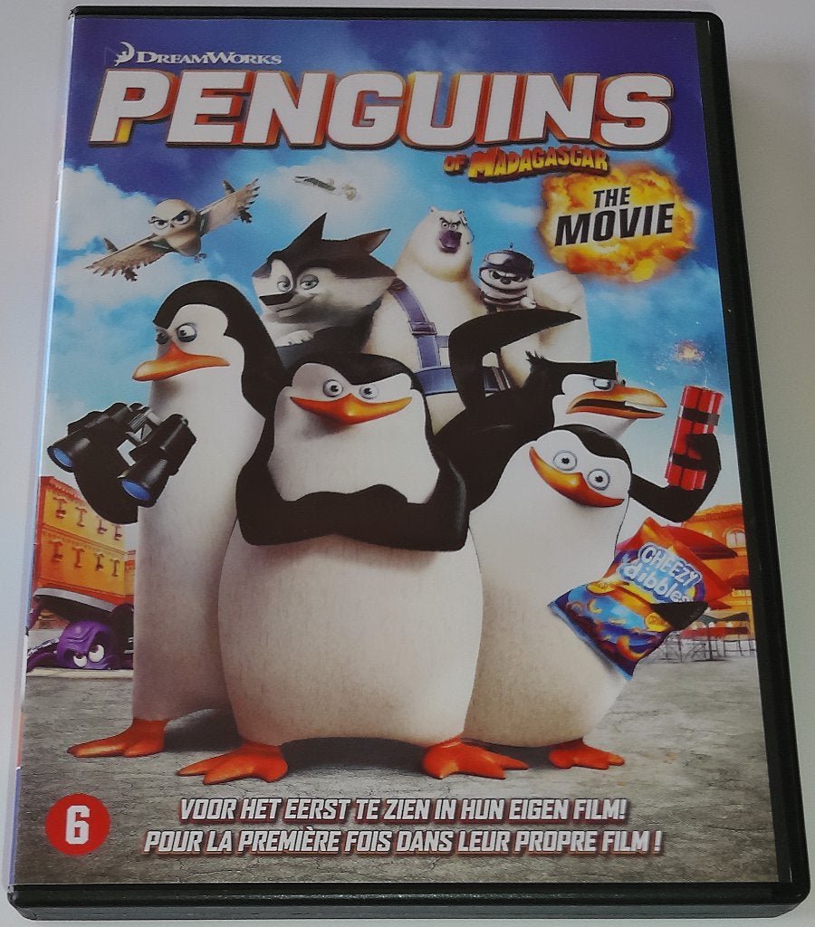 Dvd *** PINGUÏNS OF MADAGASCAR *** The Movie, Animatie, Amerikaans, Nederlands, Ophalen of Verzenden